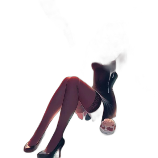 staff, dress, shoes, mask transparent PNG cut-out