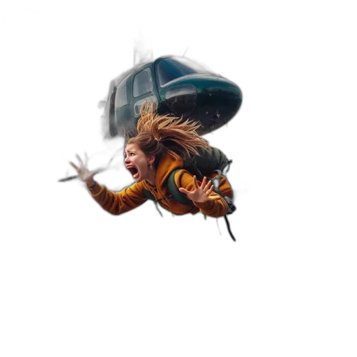 hair, dragon, creature, robot transparent PNG cut-out