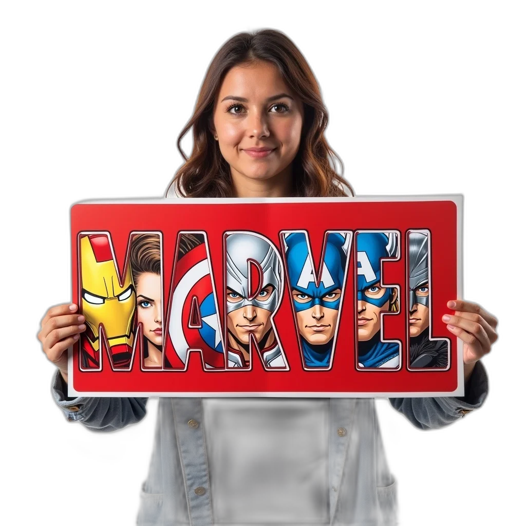 comic book art, person, holding, red transparent PNG cut-out