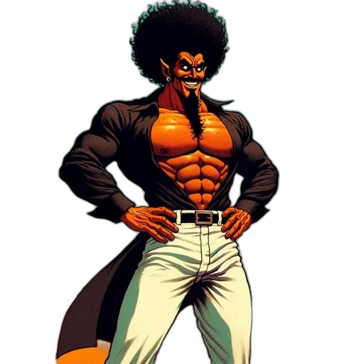 comic book art, concept art, cartoon, pixel art transparent PNG cut-out