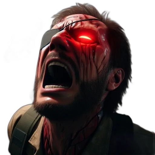 face, mask, jacket, weapon transparent PNG cut-out