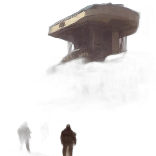 robot, building, creature, concept art transparent PNG cut-out