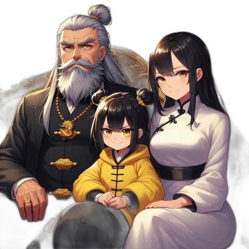 dragon, staff, face, sword transparent PNG cut-out