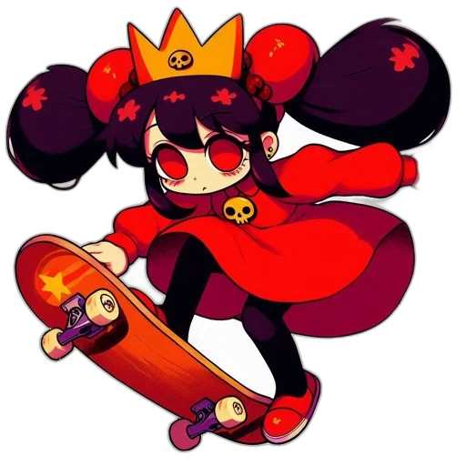 crown, staff, weapon, pixel art transparent PNG cut-out