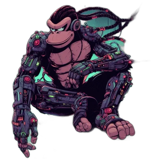 robot, creature, animal, concept art transparent PNG cut-out