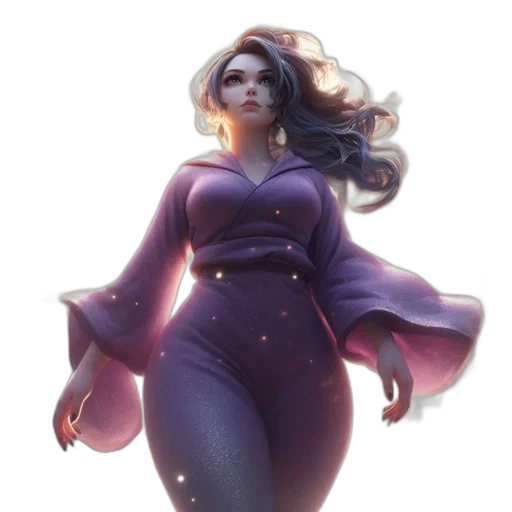 dress, concept art, fantasy art, comic book art transparent PNG cut-out