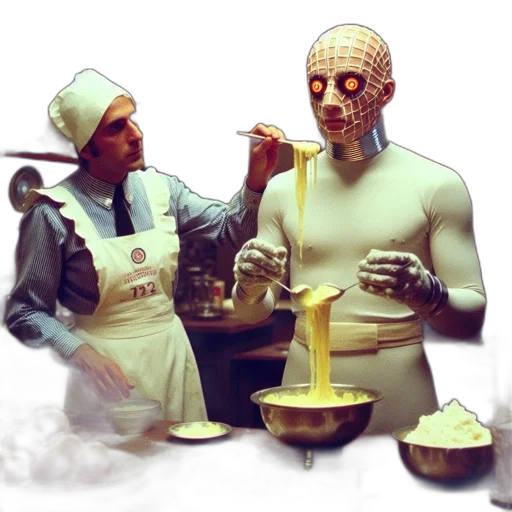 mask, food, robot, concept art transparent PNG cut-out