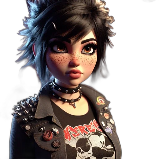 jacket, face, dress, concept art transparent PNG cut-out