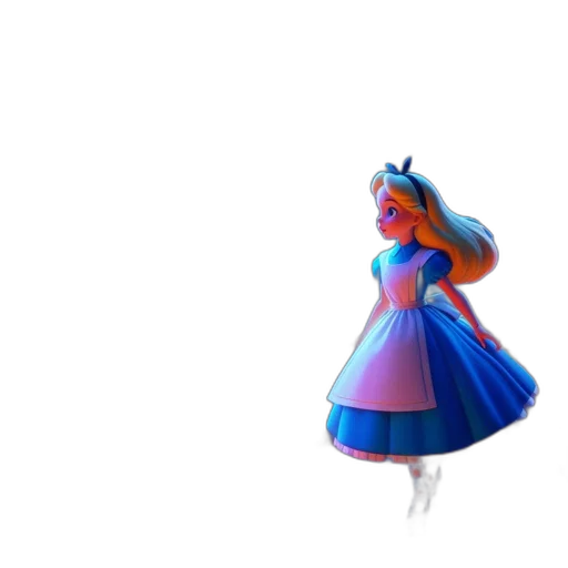 dress, crown, staff, robot transparent PNG cut-out
