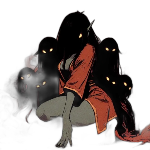 creature, mask, dress, dragon transparent PNG cut-out