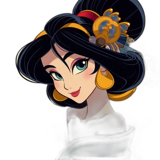 crown, jewelry, staff, face transparent PNG cut-out