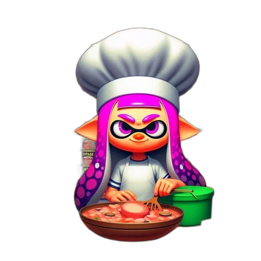food, animal, hat, pixel art transparent PNG cut-out