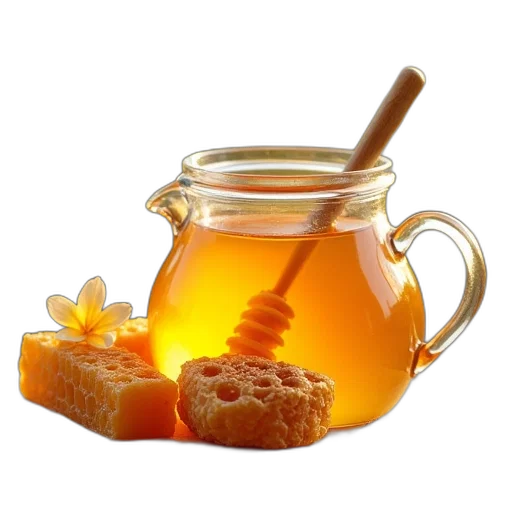 food, honey, pot, beehive transparent PNG cut-out