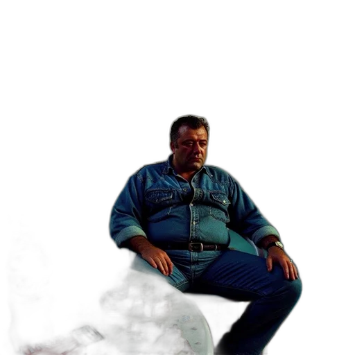 jacket, staff, face, animal transparent PNG cut-out