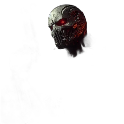 mask, face, robot, creature transparent PNG cut-out