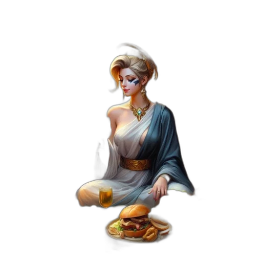 food, jewelry, dress, staff transparent PNG cut-out