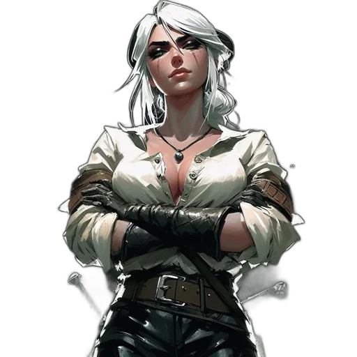 staff, jacket, face, weapon transparent PNG cut-out