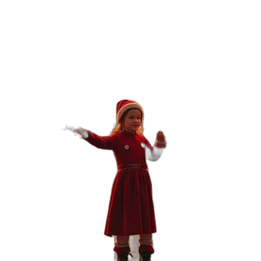 dress, staff, robot, hat transparent PNG cut-out