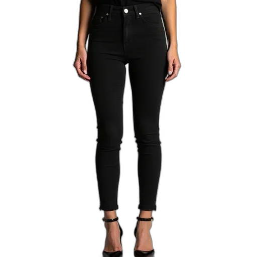 ultimate, skinny, jeannie, ankle transparent PNG cut-out