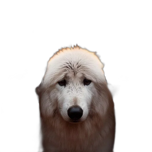 animal, face, creature, hair transparent PNG cut-out