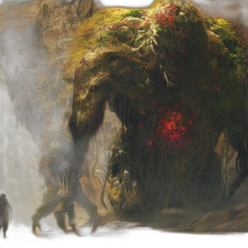 creature, concept art, fantasy art, photorealistic transparent PNG cut-out