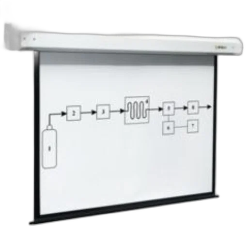 white, projection, screen, black transparent PNG cut-out