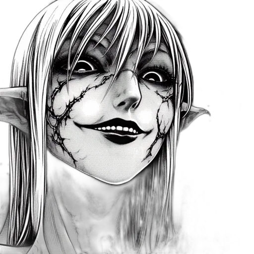 mask, face, creature, concept art transparent PNG cut-out
