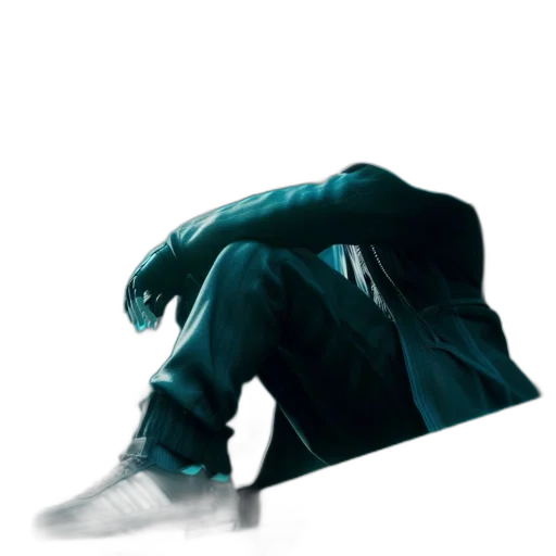 shoes, jacket, mask, creature transparent PNG cut-out