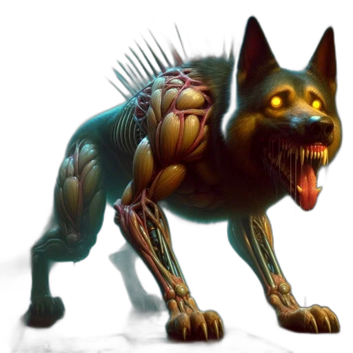 creature, animal, weapon, concept art transparent PNG cut-out