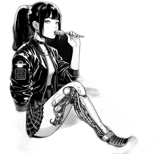 jacket, robot, shoes, dress transparent PNG cut-out