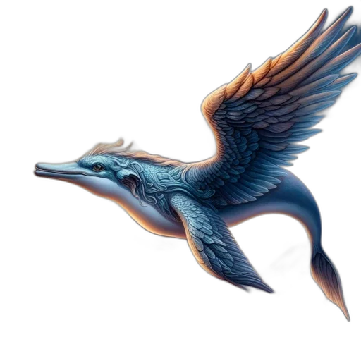 dragon, animal, creature, staff transparent PNG cut-out