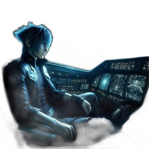 robot, jacket, mask, car transparent PNG cut-out