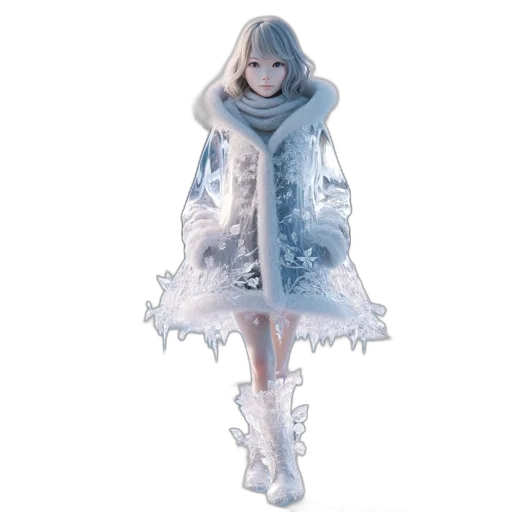 jacket, dress, concept art, 3d render transparent PNG cut-out