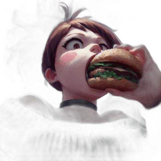 food, face, creature, animal transparent PNG cut-out