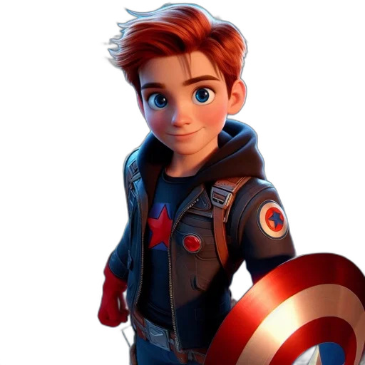 jacket, 3d render, comic book art, concept art transparent PNG cut-out