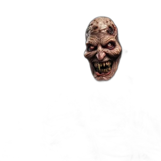 mask, face, creature, staff transparent PNG cut-out