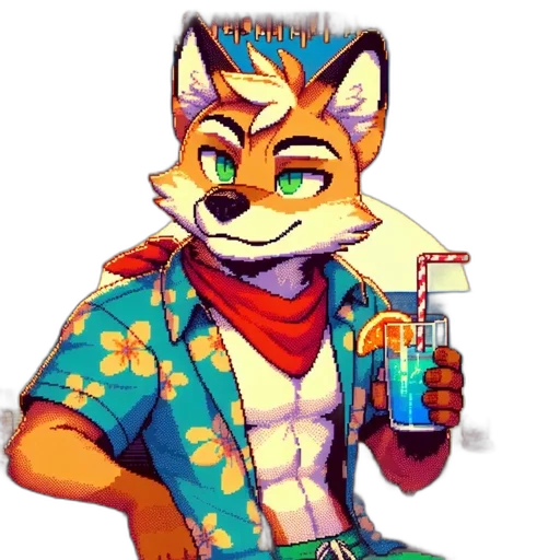staff, jacket, animal, bottle transparent PNG cut-out