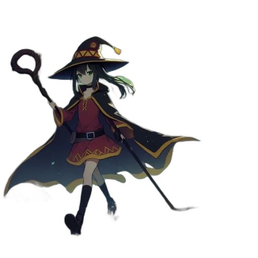 staff, hat, weapon, mask transparent PNG cut-out