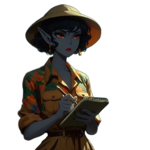 hat, staff, mask, face transparent PNG cut-out