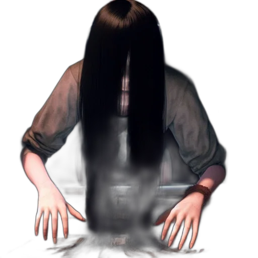hair, face, creature, mask transparent PNG cut-out