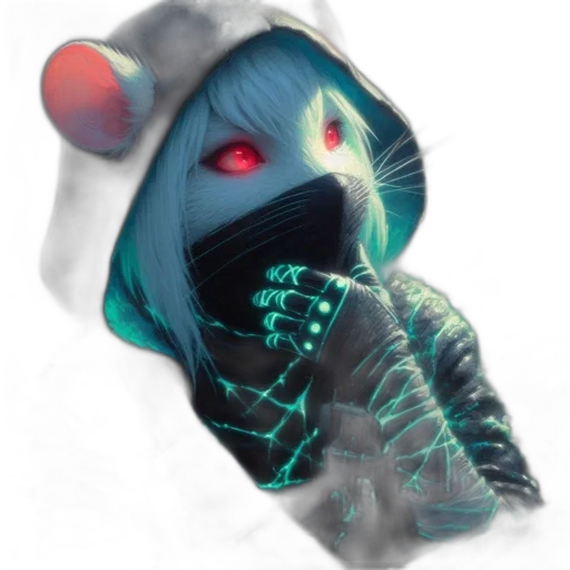 mask, jacket, creature, hat transparent PNG cut-out