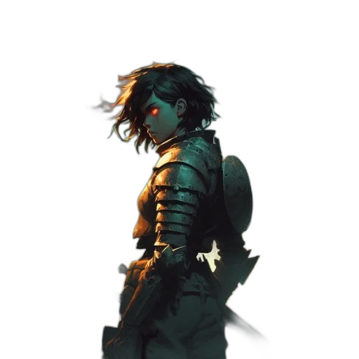 sword, jacket, weapon, dragon transparent PNG cut-out