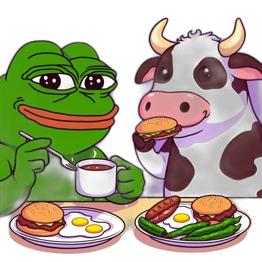 food, animal, concept art, photorealistic transparent PNG cut-out