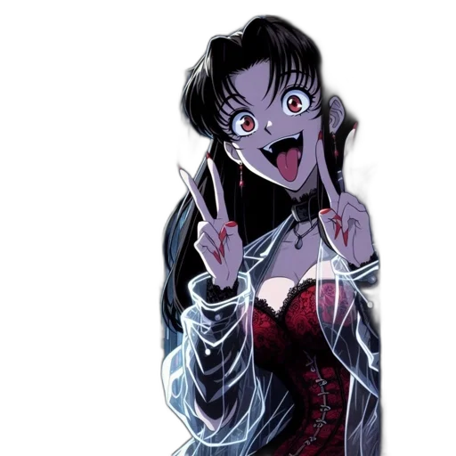 creature, anime, concept art, comic book art transparent PNG cut-out