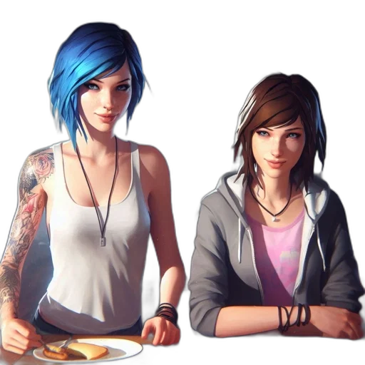 food, concept art, photorealistic, pixel art transparent PNG cut-out