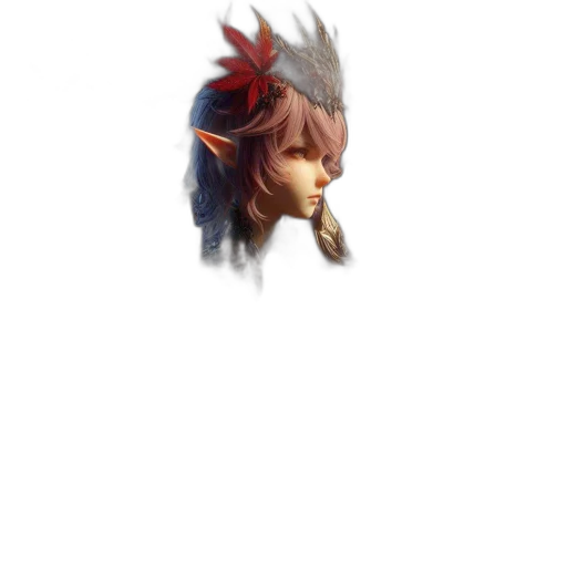 dragon, face, creature, hair transparent PNG cut-out