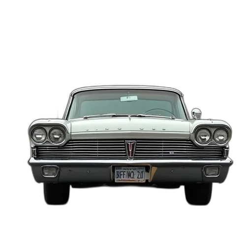 car, photorealistic, 1960, lincoln transparent PNG cut-out