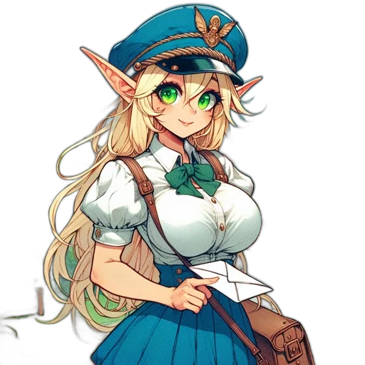 staff, dress, hat, dragon transparent PNG cut-out