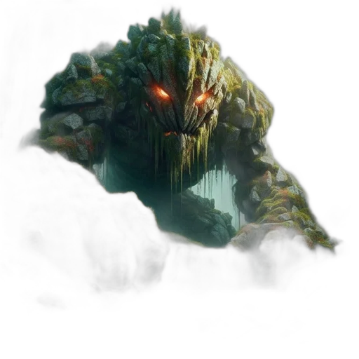dragon, creature, face, mask transparent PNG cut-out