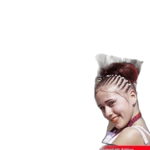 hair, crown, face, staff transparent PNG cut-out